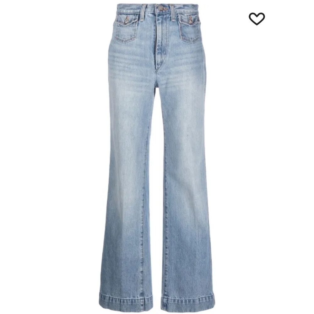 Re/Done 70’s Women's Wide Leg | High Rise Jeans | 30